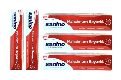 Sanino Naneli Florürlü Diş Macunu 5x75 ml