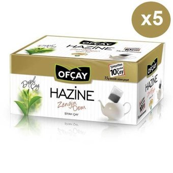 Ofçay Hazine Siyah Demlik Poşet Çay 5x30 Adet