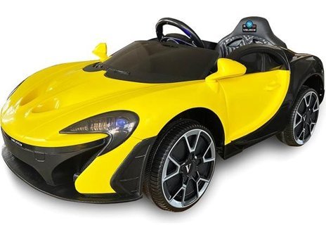 Baby&Toys Velocy 12 V Üstü Açık Tek Kişilik Akülü Araba Sarı