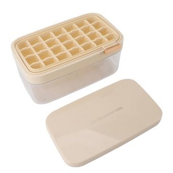 Baofuya Plastik Kapaklı Renkli Kare Buz Kalıbı