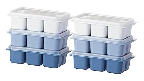 Rorpoir Silikon Kapaklı Renkli Kare Buz Kalıbı