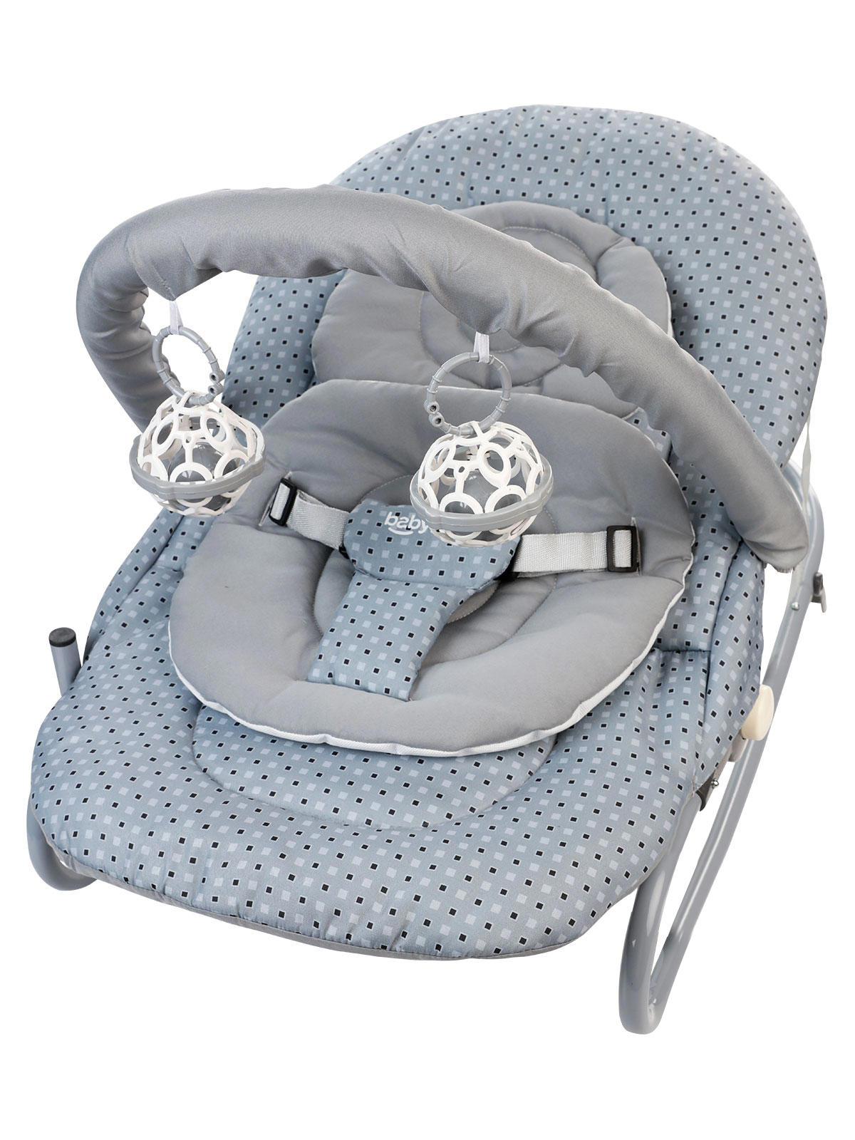 Baby Force Aqua Plus Sallanan Titreşimli Oyuncaklı 5 Kademeli Ana Kucağı Mavi