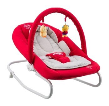 Pasha Baby Rival Baby Sallanan Oyuncaklı 3 Kademeli Ana Kucağı Kırmızı