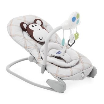 Chicco Balloon Sallanan Titreşimli Oyuncaklı 4 Kademeli Ana Kucağı Gri