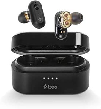 Ttec Airbeat Duo Kulak İçi Kablosuz Bluetooth Kulaklık Siyah