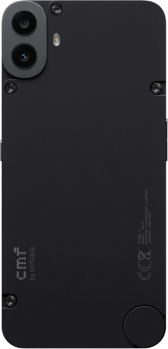 Nothing CMF Phone 1 256 GB Hafıza 8 GB Ram 6.67 inç 50 MP Çift Hatlı Super AMOLED Ekran Android Akıllı Cep Telefonu Siyah