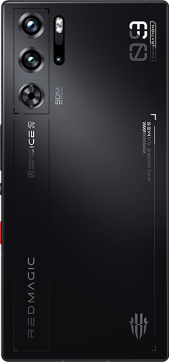 Zte Nubia Red Magic 9 Pro 512 GB Hafıza 12 GB Ram 6.8 inç 50 MP Çift Hatlı AMOLED Ekran Android Akıllı Cep Telefonu Siyah