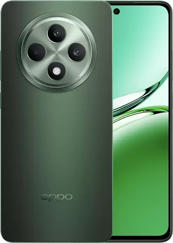Oppo Reno12 F 256 GB Hafıza 8 GB Ram 6.67 inç 50 MP Çift Hatlı OLED Ekran Android Akıllı Cep Telefonu Yeşil