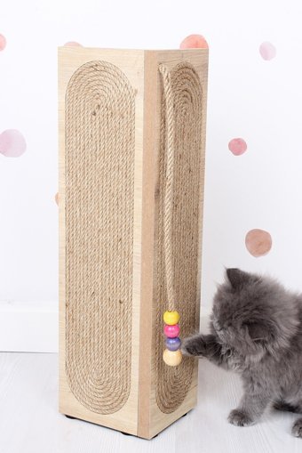 Femusa Oyuncaklı 50 cm Kedi Tırmalama Tahtası