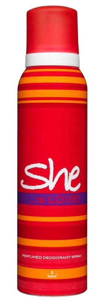 She Love Pudrasız Sprey Kadın Deodorant 2x150 ml