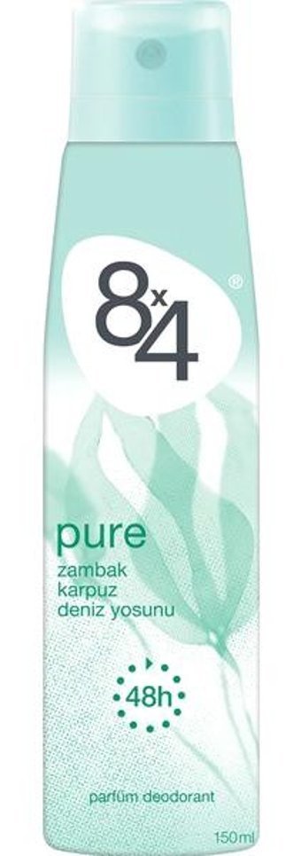 8x4 Pudrasız Ter Önleyici Sprey Kadın Deodorant 150 ml
