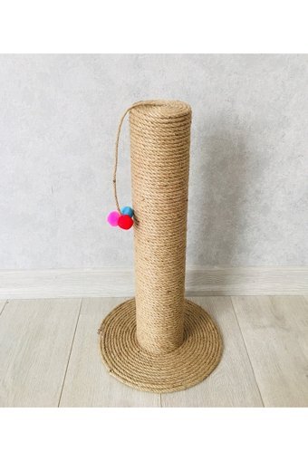 Asenya Oyuncaklı 50 cm Kedi Tırmalama Direği