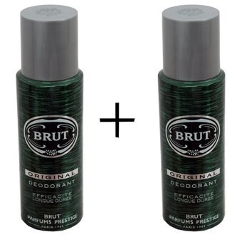 Brut Orijinal Pudrasız Ter Önleyici Antiperspirant Sprey Erkek Deodorant 2x200 ml