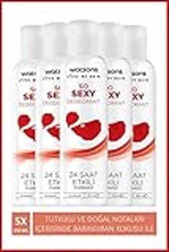 Watsons Pudrasız Ter Önleyici Sprey Kadın Deodorant 5 x150 ml