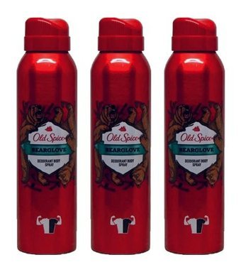 Old Spice Bearglove Sprey Erkek Deodorant 3x150 ml