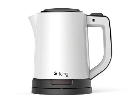 King KSI1003 Pro Plastik 1.8 lt Beyaz Kettle