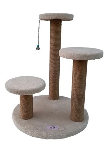 Callupet Oturaklı Oyuncaklı 45 cm Kedi