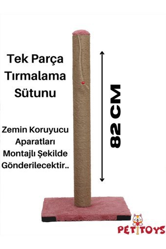 Petitoys 82 cm Kedi Tırmalama Direği