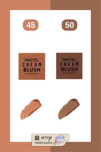 Pastel 45-50 Doğal Krem Allık