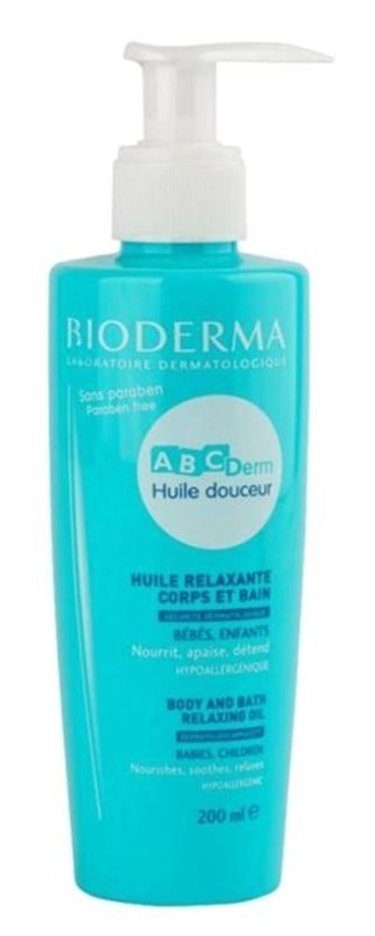 Bioderma ABCderm Kayısı Çekirdeği - Ayçiçek Bebek Masaj Yağı 200 ml