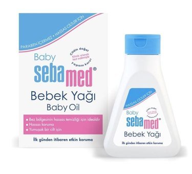 Sebamed Baby Buğdat Tohumu - Papatya - Yer Fıstığı Bebek Masaj Yağı 150 ml