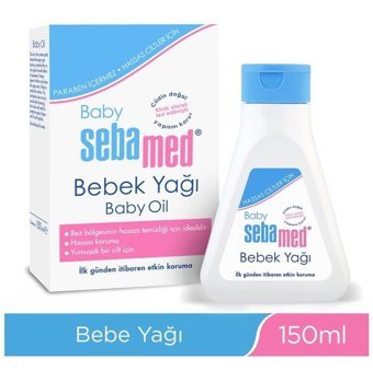 Sebamed Baby Buğdat Tohumu - Papatya - Yer Fıstığı Bebek Masaj Yağı 150 ml