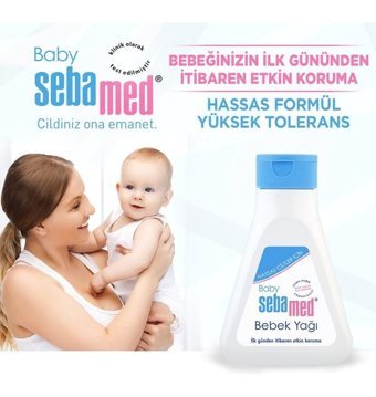 Sebamed Baby Buğdat Tohumu - Papatya - Yer Fıstığı Bebek Masaj Yağı 150 ml