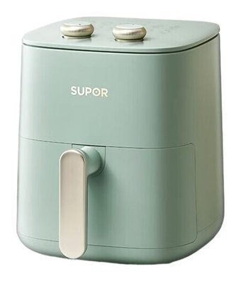 Lebeigo Airfryer 3 lt Tek Hazneli Yağsız Sıcak Hava Fritözü Açık Yeşil
