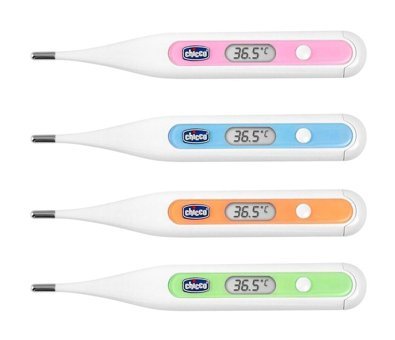 Chicco Colour Basic Ağız, Koltuk Altı, Rektal Temassız Dijital Çubuk Yetişkin Ateş Ölçer