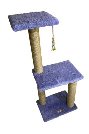 Armoni Oturaklı Oyuncaklı Katlı 86 cm Kedi Tırmalama Tahtası