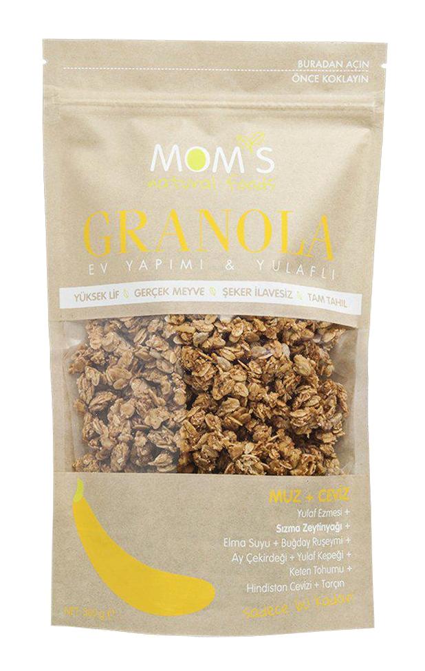 Mom's Natural Foods Muzlu Cevizli Granola 360 gr