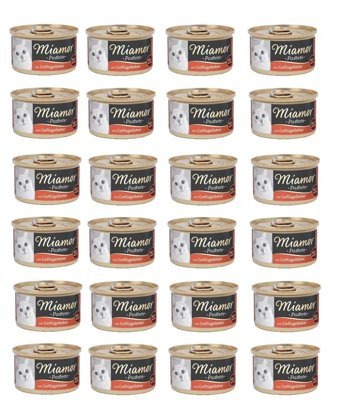 Miamor Ciğer Yetişkin Yaş Kedi Maması 24x85 gr