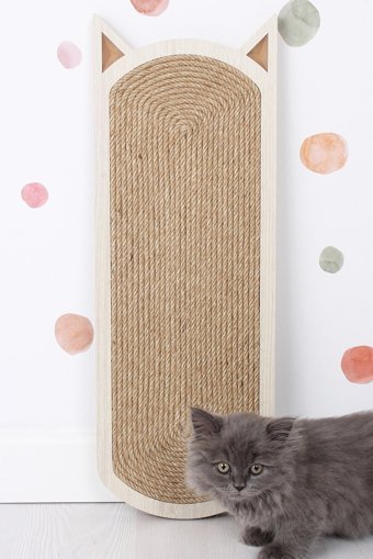 Femusa 56 cm Kedi Tırmalama Tahtası Krem