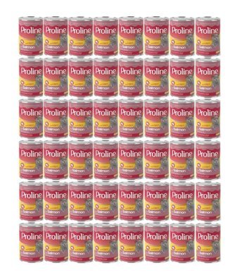 Pro Line Somonlu Soslu Yetişkin Yaş Kedi Maması 48x400 gr