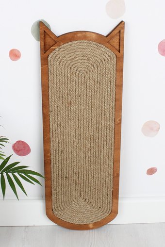 Femusa 56 cm Kedi Tırmalama Tahtası Kahverengi