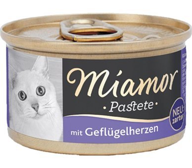 Miamor Pastete Yürek Yetişkin Yaş Kedi Maması 6x85 gr