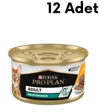 Pro Plan Tavuk Yetişkin Yaş Kedi Maması 12x85 gr
