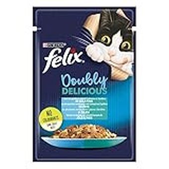 Purina Felix Doubly Delicious Alabalık Jöleli Yetişkin Yaş Kedi Maması 26x85 gr