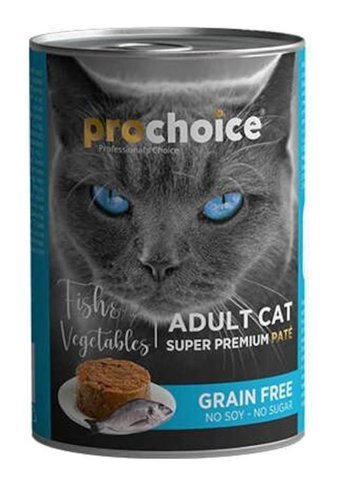 Pro Choice Balık Sebze Yetişkin Yaş Kedi Maması 12x400 gr