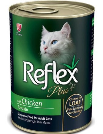 Reflex Plus Tavuk Parça Etli Yavru Yaş Kedi Maması 400 gr