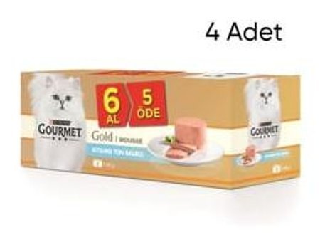 Purina Gourmet Gold Ton Balığı Yetişkin Yaş Kedi Maması 4.08 kg