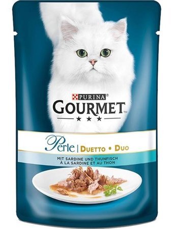 Purina Gourmet Perle Tavuk Soslu Yetişkin Yaş Kedi Maması 6x85 gr