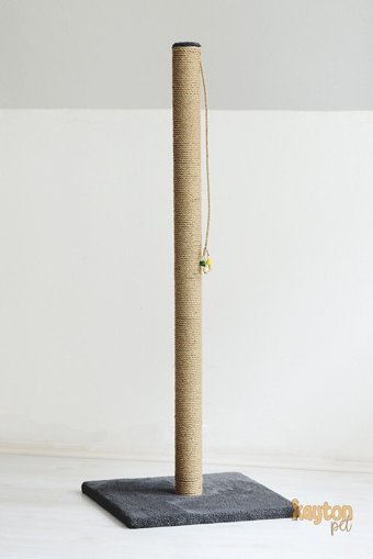 Kayton Oyuncaklı 100 cm Kedi Tırmalama Direği