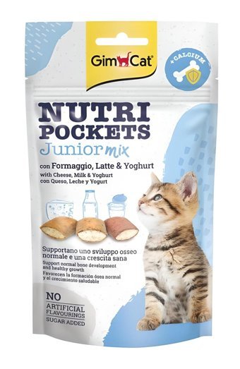 Gimcat Nutripockets Karışık Yavru Yaş Kedi Maması 60 gr