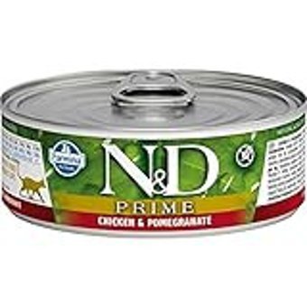 N&d Prime Nar Tavuk Yetişkin Yaş Kedi Maması 6x80 gr