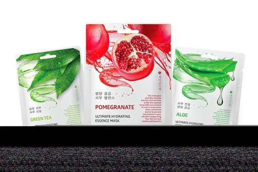 Jkosmec Green Tea-Pomegranate Aloe Veralı Nemlendiricili Soyulabilir Kağıt Yüz Maskesi
