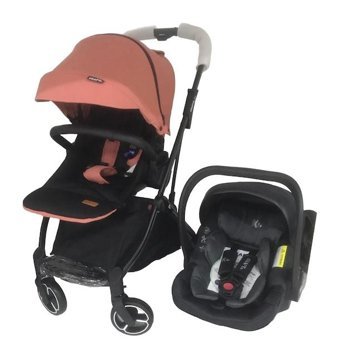 Kraft Çift Yönlü Katlanabilir Tek Elle Kapanan 360 Derece Dönen Tam Yatar Travel Sistem Kabin Tipi Bebek Arabası
