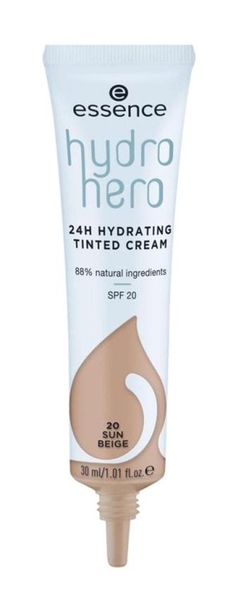 Essence Hydro Hero 24H Tinted 20 Güneş Koruyuculu CC Krem 30 ml