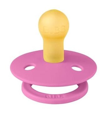 Bibs Colour 6-18 Ay Delikli Ortodontik Damaklı Kauçuk Emzik Pembe