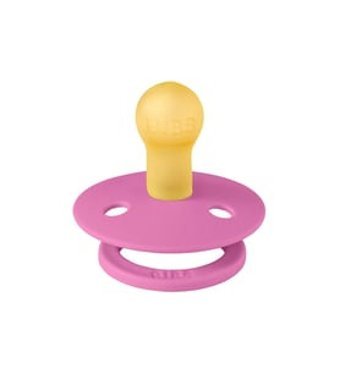 Bibs Colour 0-6 Ay Delikli Ortodontik Yenidoğan Damaklı Kauçuk Emzik Pembe